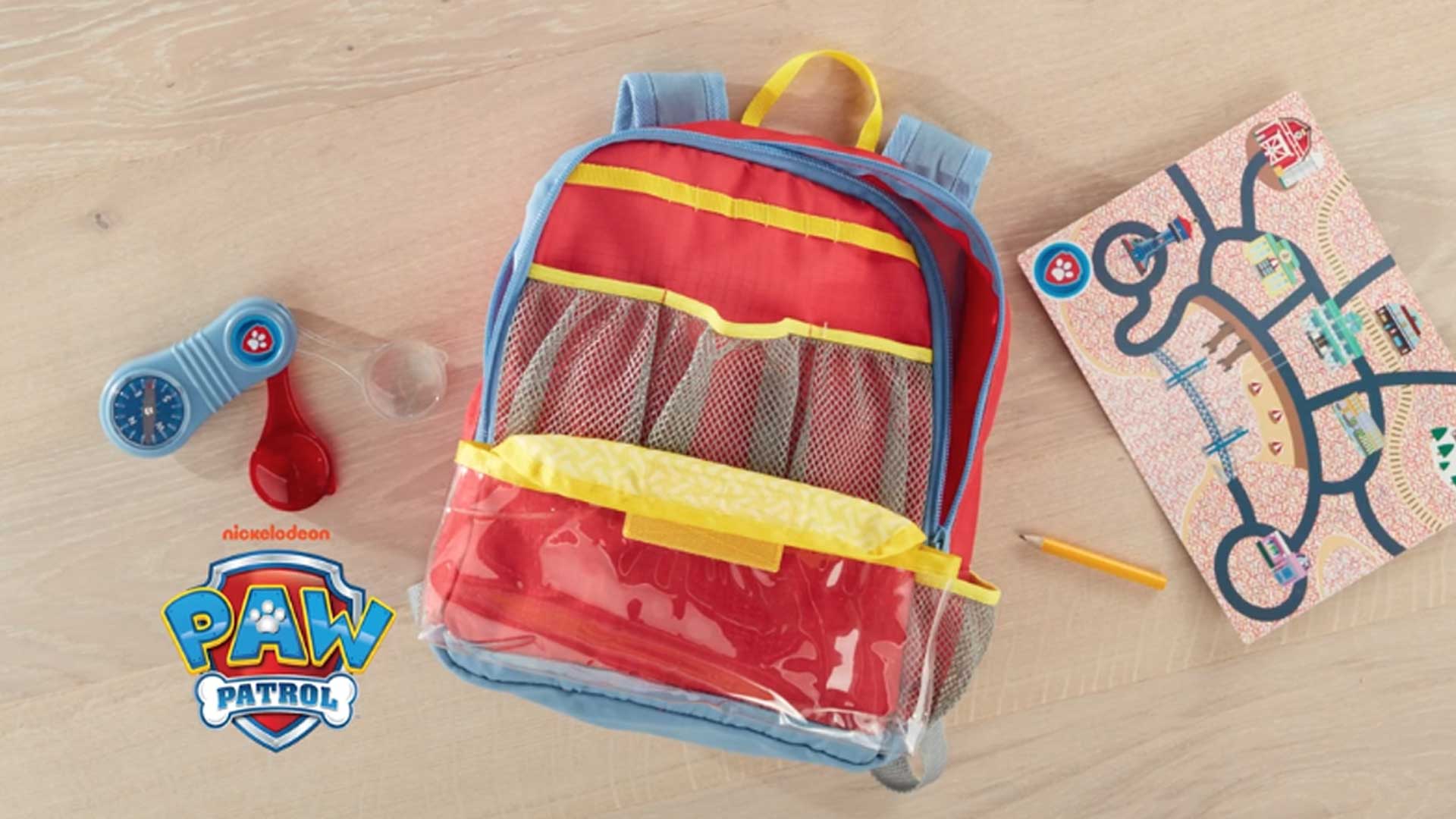 Commercial studio product photography and video production in Westchester, New York for Melissa & Doug Paw Patrol backpack