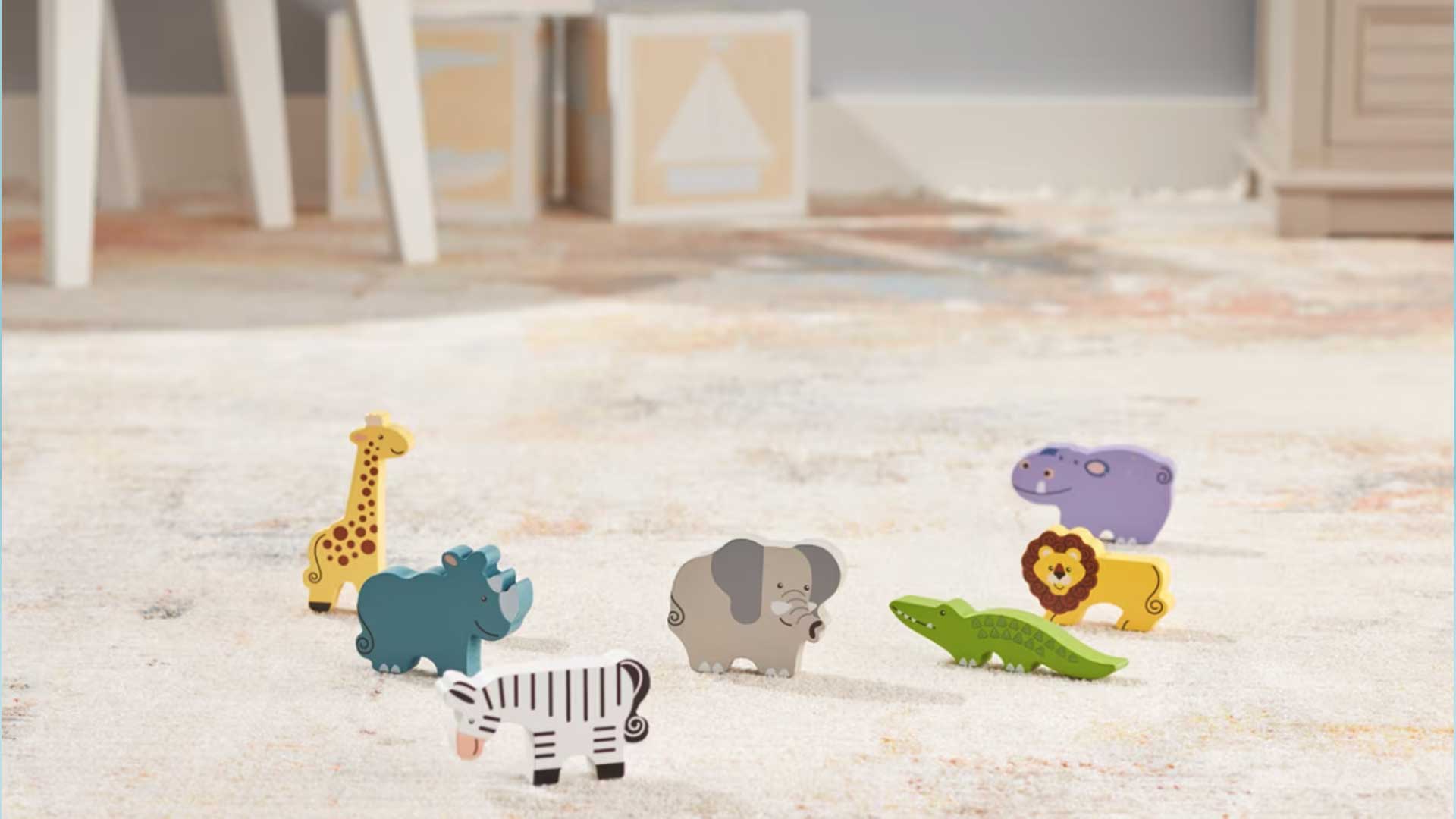 Commercial studio product photography and video production in Westchester, New York for Melissa & Doug safari truck